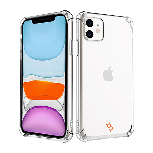 Soft Transparent Protective Case for iPhone 11 with Air Bumper (6.1