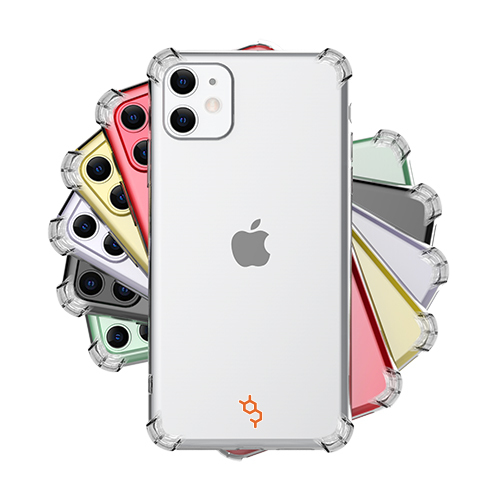 Soft Transparent Protective Case for iPhone 11 with Air Bumper (6.1