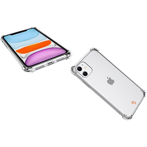 Soft Transparent Protective Case for iPhone 11 with Air Bumper (6.1
