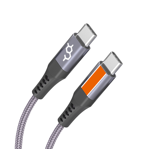 Nylon Braided Type-C to Type-C Charging Cable圖片