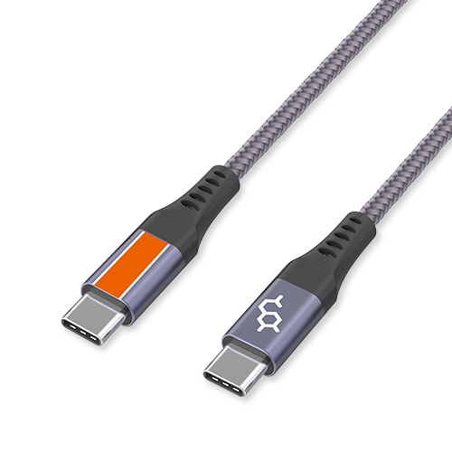 Nylon Braided Type-C to Type-C Charging Cable圖片