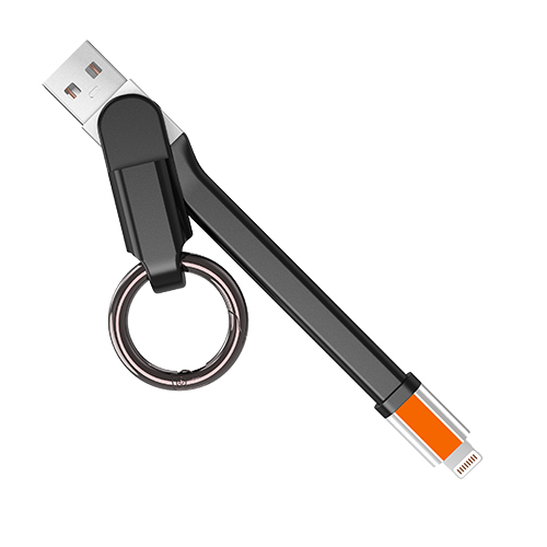 Silicon Key-Ring Cable - Lightning圖片