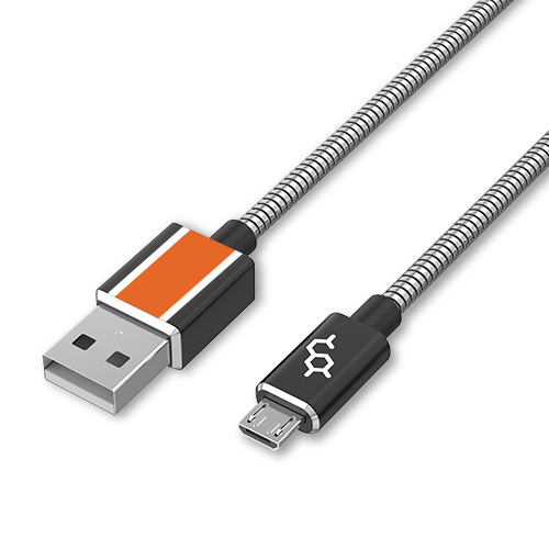 Stainless Steel Micro USB Charging Cable圖片