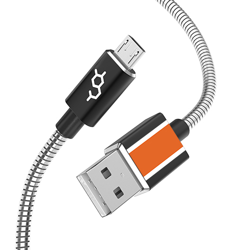 Stainless Steel Micro USB Charging Cable圖片