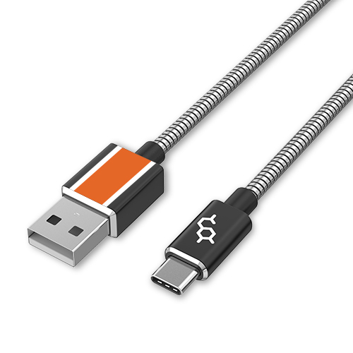 Stainless Steel Type-C Charging Cable圖片