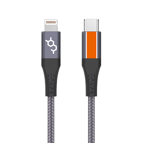 Nylon Braided Type-C to MFi Lightning Charging Cable圖片