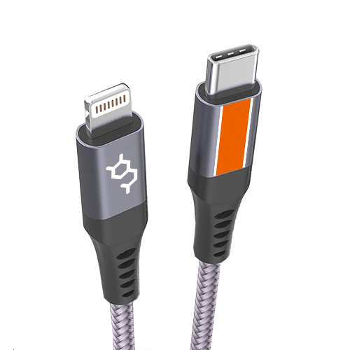 Nylon Braided Type-C to MFi Lightning Charging Cable圖片